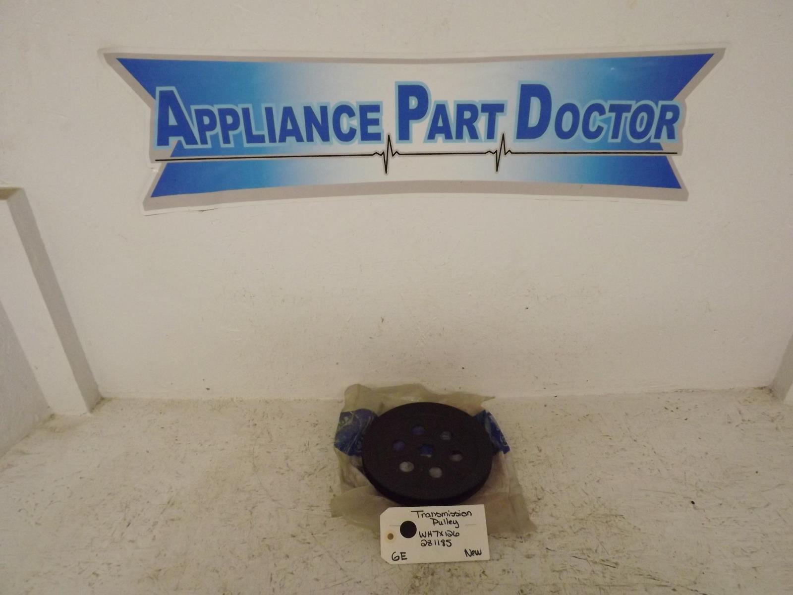GE Washer WH7X126 281185 Transmission Pulley New GE Washer WH7X126 281185 Transmission Pulley New